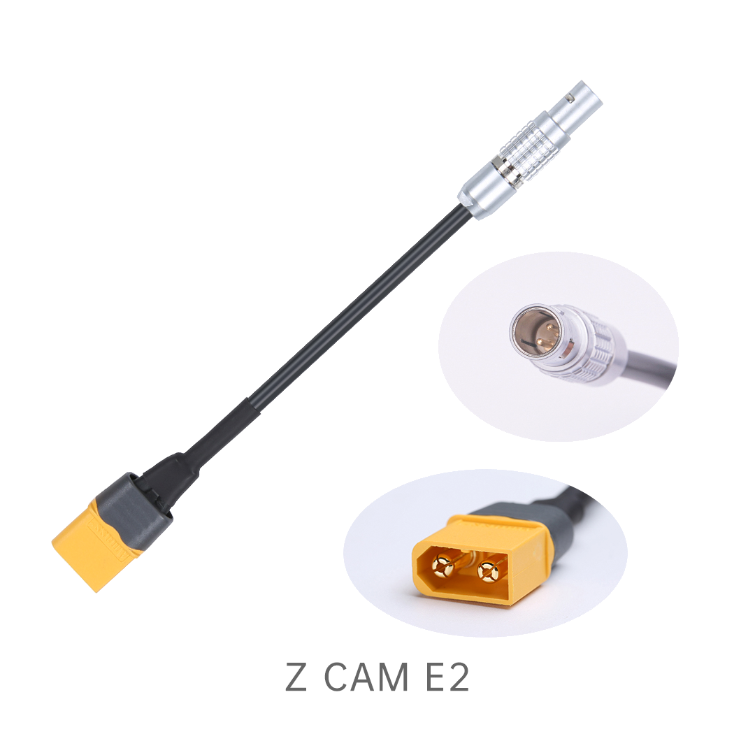 iFlight XT60H-Male Power Cable for Z CAM E2